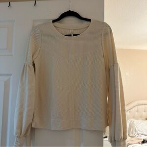 Textured long sleeve